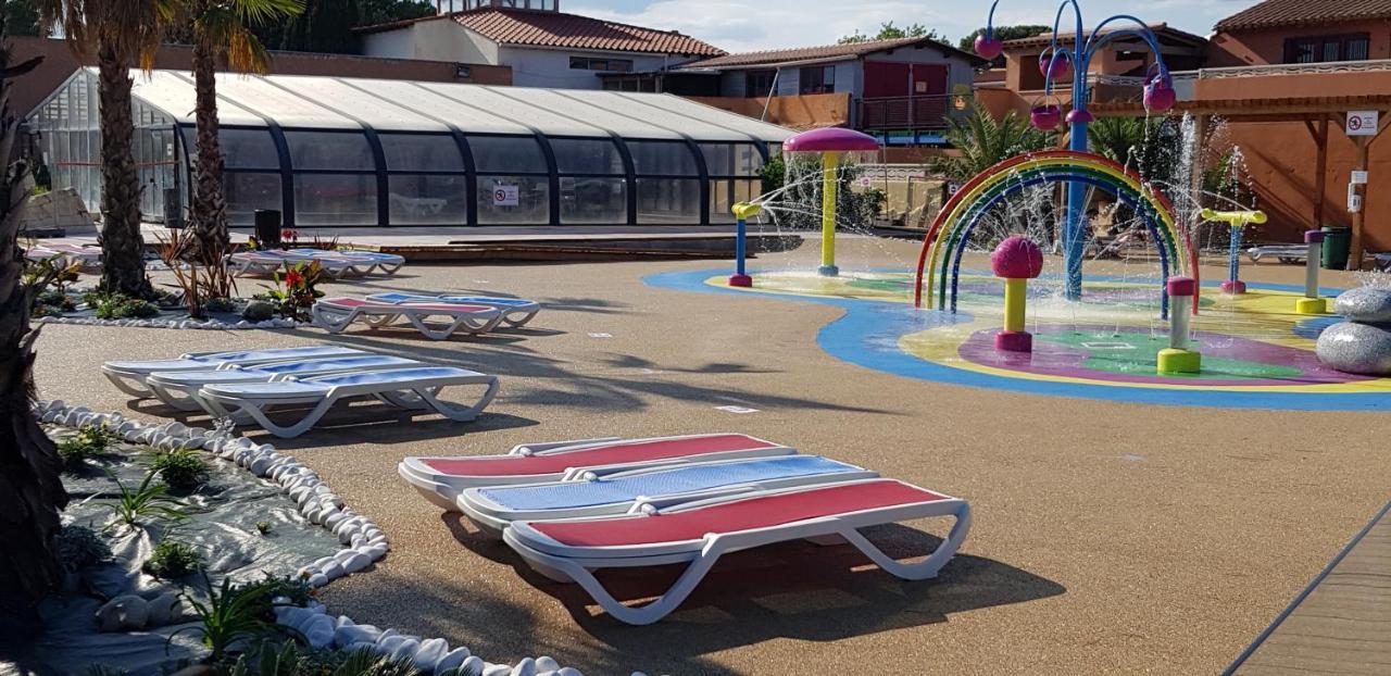 Les Mobilhomes Helvetiques 4 Etoiles Mar Estang Canet En Roussillon Eksteriør bilde
