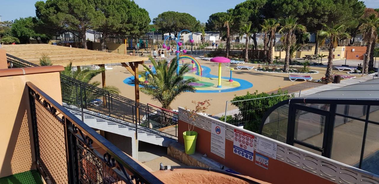 Les Mobilhomes Helvetiques 4 Etoiles Mar Estang Canet En Roussillon Eksteriør bilde